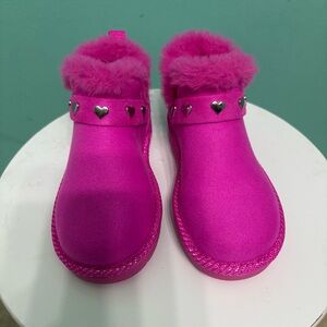 Skechers Toddler Size 8 Hot Pink Boots